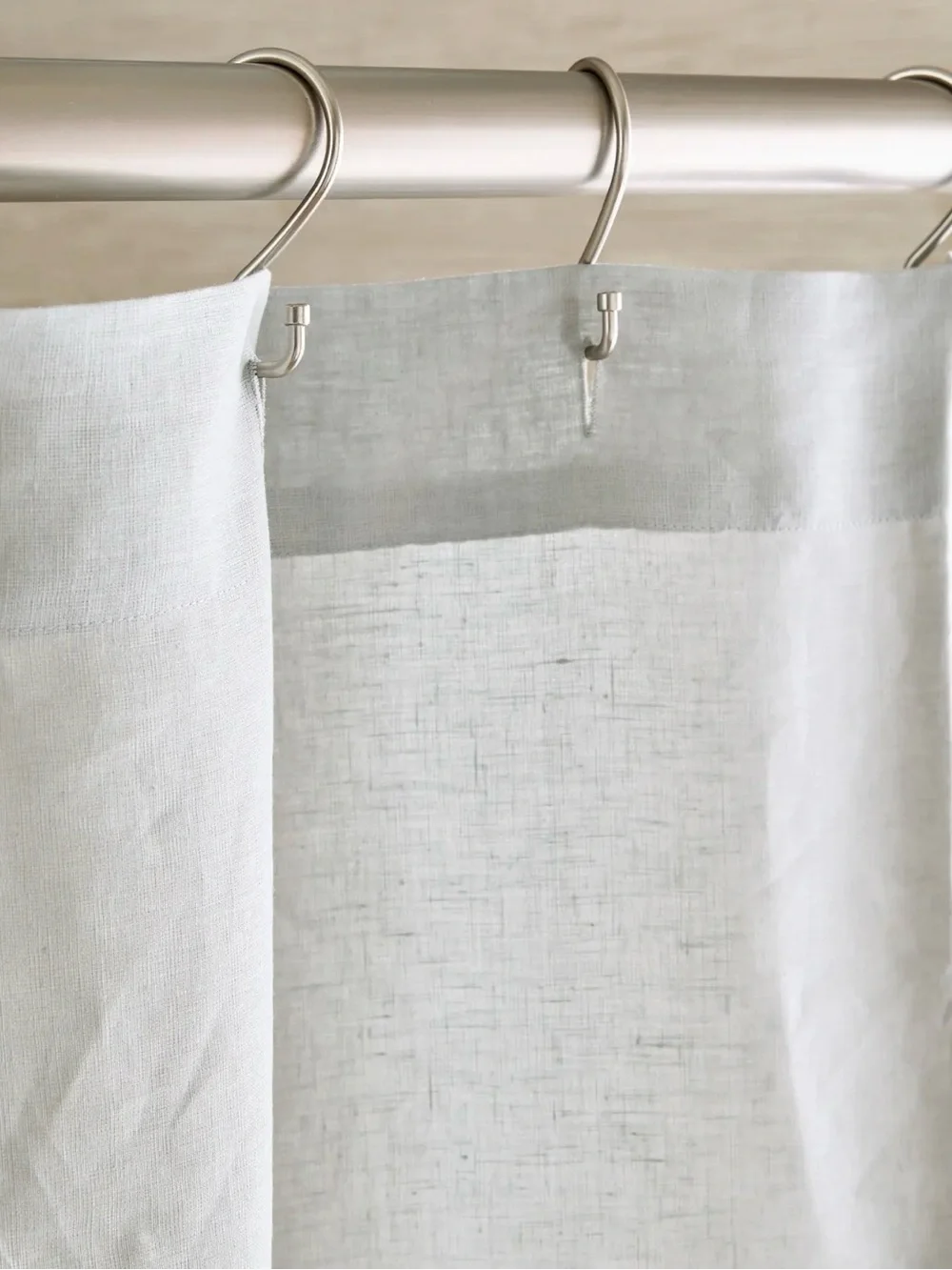 European Linen Mist Shower Curtain 72x72 - Retail $52